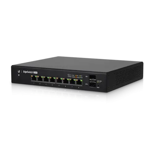 UBIQUITI Коммутатор EdgeSwitch 8 150W